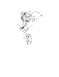 Engine/clutch Diagram and Parts List for 99105600  Ariens Lawn Mower