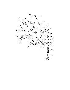 Frame/front caster Diagram and Parts List for 91140300 101-1999 Ariens Lawn Mower