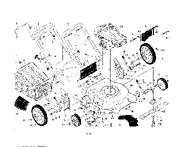 Lawn Mower Diagram and Parts List for A149K21 96136001000 Ariens Lawn Mower