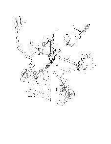 Mower Lift Diagram and Parts List for A18KG42 96046000100 Ariens Lawn Tractor