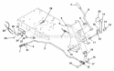 Brake System Diagram and Parts List for 927061 000400 Ariens Lawn Tractor