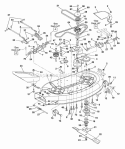 Part Location Diagram of 03485500 Ariens Blade Tray 48