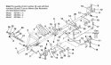 Part Location Diagram of 02779800 Ariens Weldment, Front Lift