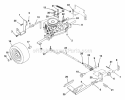 Part Location Diagram of 02776600 Ariens Rod, Rear Engine Rider Shift
