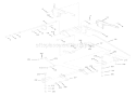 Attachment Lift Diagram and Parts List for 936027 000101 Ariens Lawn Tractor