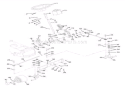 Steering Diagram and Parts List for 936027 000101 Ariens Lawn Tractor