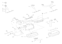 Exhaust Diagram and Parts List for 936023 000101 Ariens Lawn Tractor