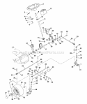 Part Location Diagram of 03672951 Ariens Bracket-steering Gear