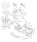 Part Location Diagram of 03650451 Ariens Seat Pivot Plate