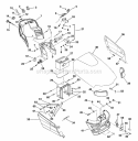 Part Location Diagram of 03651251 Ariens Support, Dash Base