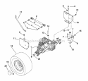 Part Location Diagram of 03362251 Ariens Brace, Transaxle