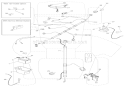 Electrical Diagram and Parts List for 936037 000101 Ariens Lawn Tractor
