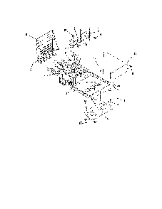 Part Location Diagram of 09267151 Ariens Hinge, Footboard Left Hand