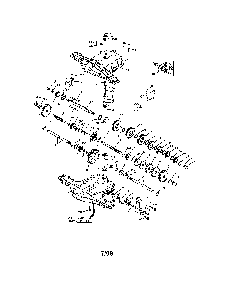 Transaxle Diagram and Parts List for A18KG42 96046000100 Ariens Lawn Tractor