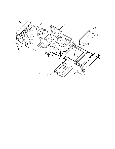 Frame Diagram and Parts List for 99105600  Ariens Lawn Mower