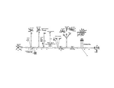 Wiring Harness Diagram and Parts List for 99480600  Ariens Lawn Mower