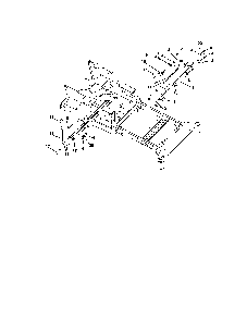Brakes & linkage Diagram and Parts List for 99107300  Ariens Lawn Mower