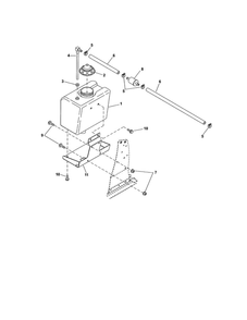 Fuel4 Diagram and Parts List for 99480600  Ariens Lawn Mower