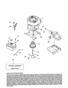 Part Location Diagram of 137352 Ariens Lawn tractor muffler