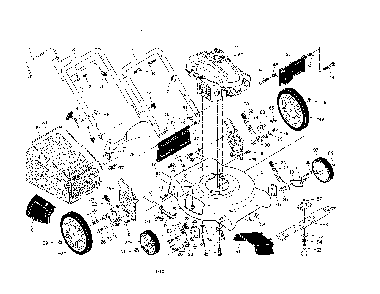 Lawn Mower Diagram and Parts List for A149K21 96136001101 Ariens Lawn Mower