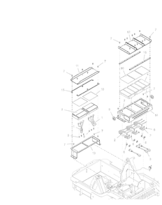 Electrical - Controllers And Mounts - 60-Inch Diagram and Parts List for 997314 001500 - 001999 Ariens Lawn Tractor