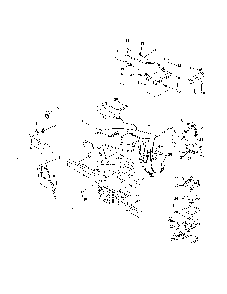 Part Location Diagram of 00252251 Ariens Spacer, Enclosure Mounting (Bottom)