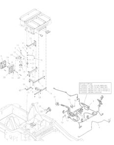 Electrical - Rd Diagram and Parts List for 997312 000101 - 001499 Ariens Lawn Tractor