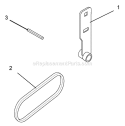 Part Location Diagram of 07200101 Ariens V-belt- 3l-wrapped