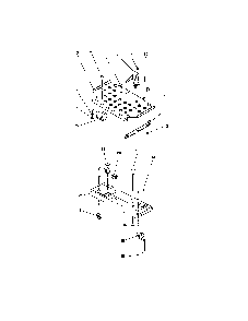 Part Location Diagram of 00200619 Ariens Plate, Platform Tab Left Hand