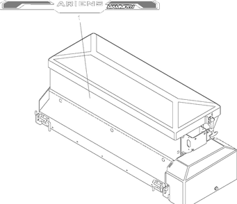 Decal Diagram and Parts List for 851006 000101 Ariens Lawn Tractor Accessories
