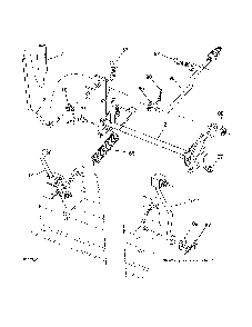 Mower Lift Diagram and Parts List for A2246YT 96046001700 Ariens Lawn Tractor