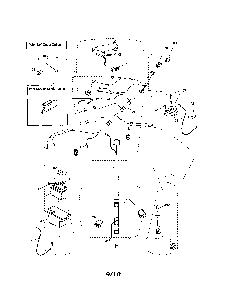 Electrical Diagram and Parts List for 93604800  Ariens Lawn Tractor