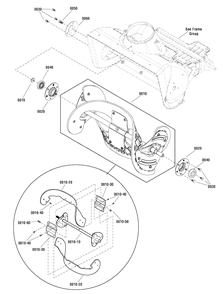 Auger Group Diagram and Parts List for 938022 (1696306-00)(2012) Ariens Snow Blower