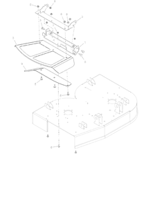 Discharge Chute Diagram and Parts List for 994302 000101 + Ariens Lawn Tractor Accessories