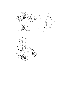 Part Location Diagram of 00958700 Ariens Wheel, Front 11 x 4 x 5