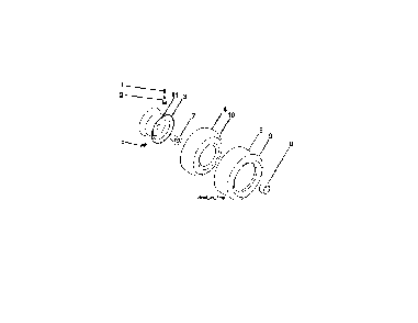 Wheels And Tires Diagram and Parts List for A2246YT 96046001700 Ariens Lawn Tractor