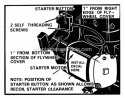 Page B Diagram and Parts List for 722006  Ariens Snow Blower