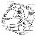 Page C Diagram and Parts List for 722006  Ariens Snow Blower