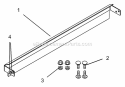 Part Location Diagram of 06200309 Ariens Snow Blower Carriage Head Bolt