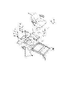 Seat Diagram and Parts List for 99105600  Ariens Lawn Mower