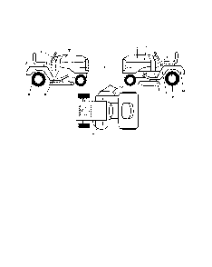 Decals Diagram and Parts List for A19K42 96046000500 Ariens Lawn Tractor