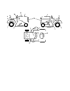 Decals Diagram and Parts List for A2246YT 96046001700 Ariens Lawn Tractor