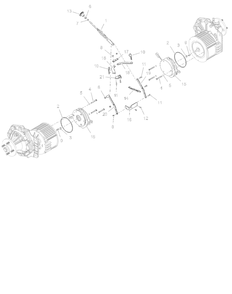 Brake Diagram and Parts List for 998303 001000 + Ariens Lawn Tractor