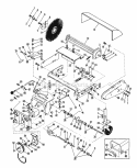 Brush Diagram and Parts List for 824004 000101 Ariens Snow Blower