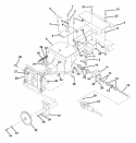 Brush Drive Unit Diagram and Parts List for 826001 000101 Ariens Snow Blower