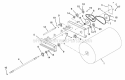 Part Location Diagram of 52005000 Ariens Frame, 28" Brush