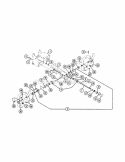 Page B Diagram and Parts List for 902024 000101 Ariens Tiller