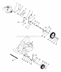 Part Location Diagram of 01132900 Ariens R.H. Rear Quadrant