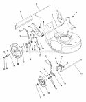 Part Location Diagram of 01119900 Ariens Right Adjustor Bracket Assembl