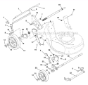 Part Location Diagram of 01242751 Ariens De-Thatcher Retainer Weldment